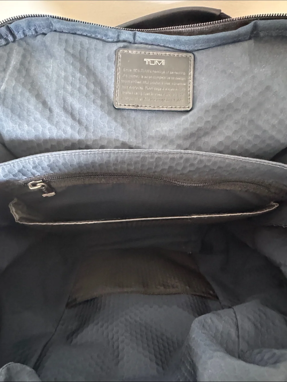 Tumi Alpha Leather Backpack